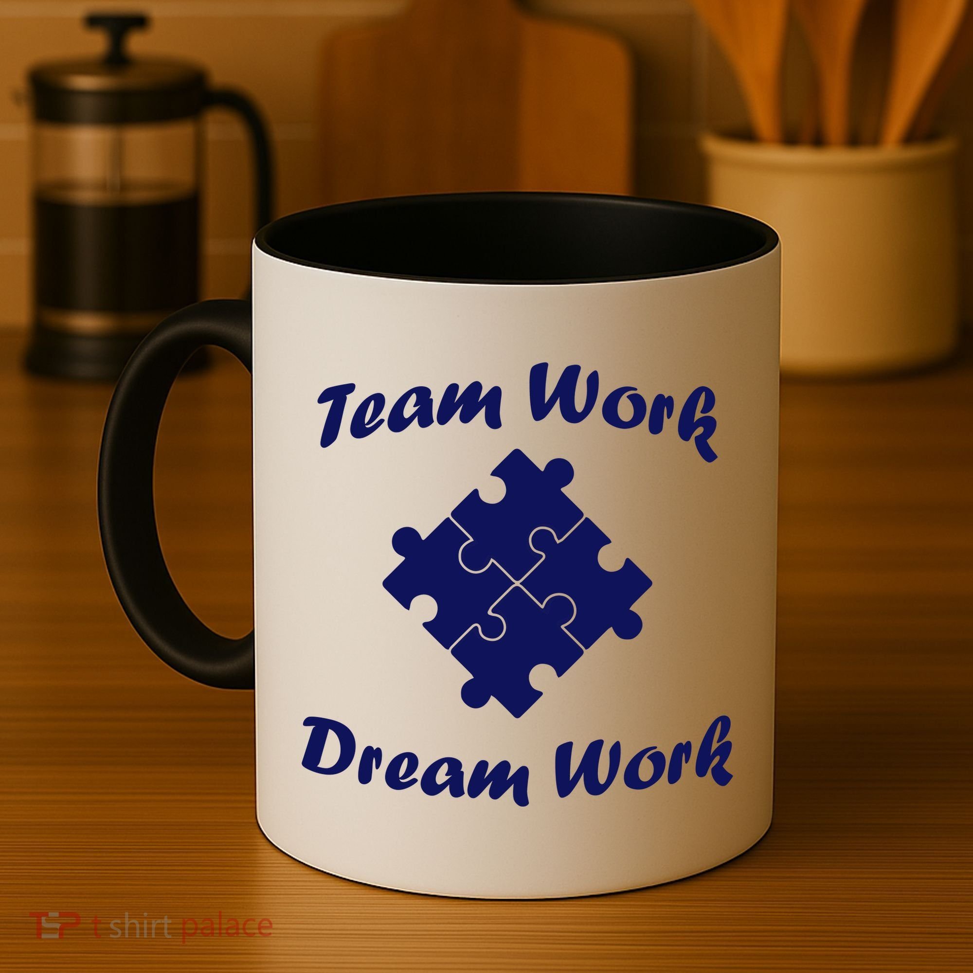 Team Work Dream Work Coffee Mug