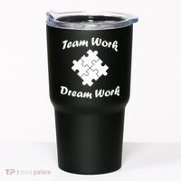 Team Work Dream Work Tumbler thumb 0