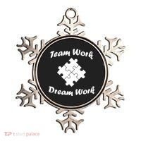 Team Work Dream Work Ornament thumb 0