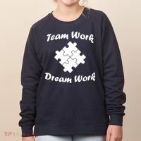 Team Work Dream Work Women's Sweatshirt thumb 0