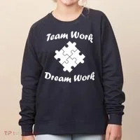 Team Work Dream Work Women's Sweatshirt thumb 0