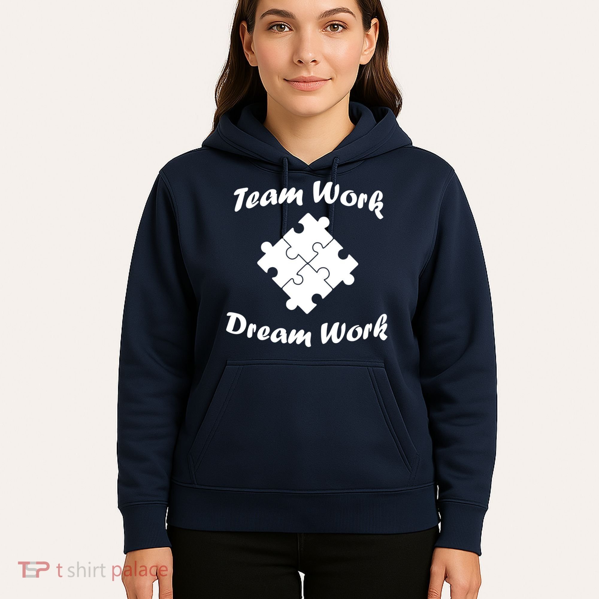 Team Work Dream Work Hoodie