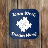 Team Work Dream Work Coaster thumb 0