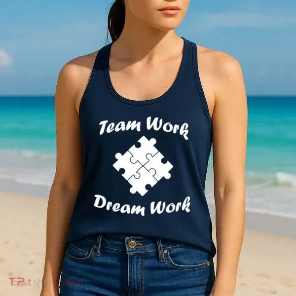 Team Work Dream Work Women's Tank Top
