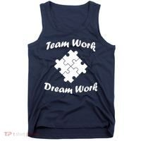 Team Work Dream Work Tank Top thumb 0
