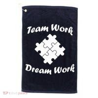 Team Work Dream Work Golf Towel thumb 0