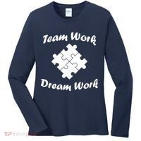Team Work Dream Work Women's Long Sleeve Shirt thumb 0