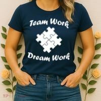 Team Work Dream Work Women's T-Shirt thumb 2
