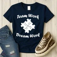 Team Work Dream Work Women's T-Shirt thumb 3