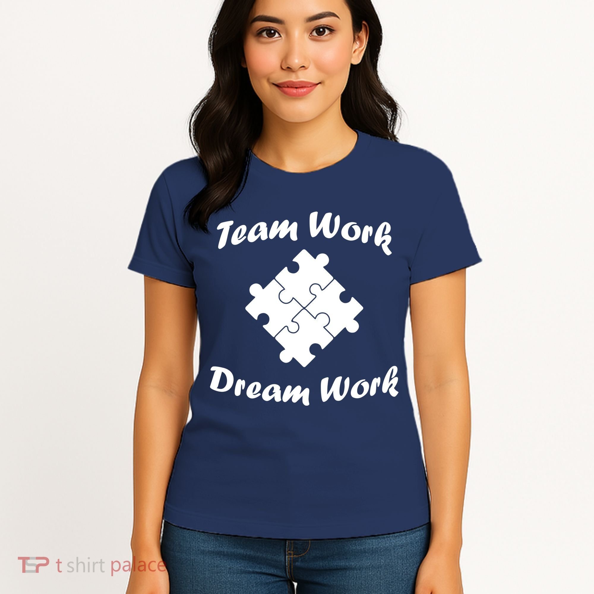 Team Work Dream Work Women's T-Shirt