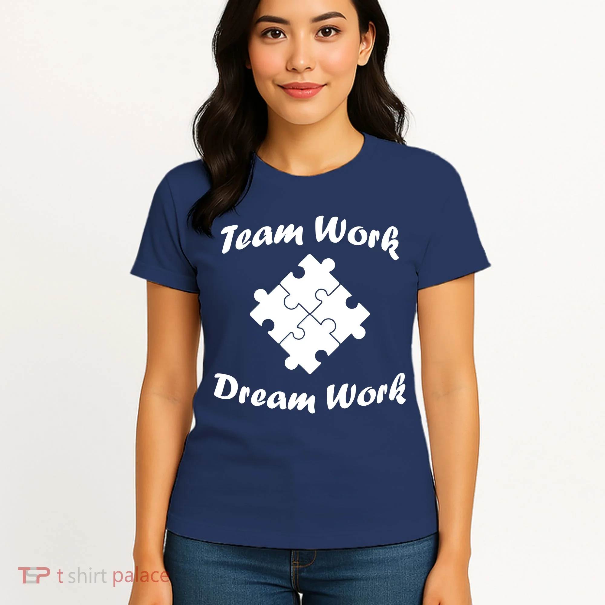 Team Work Dream Work Women's T-Shirt