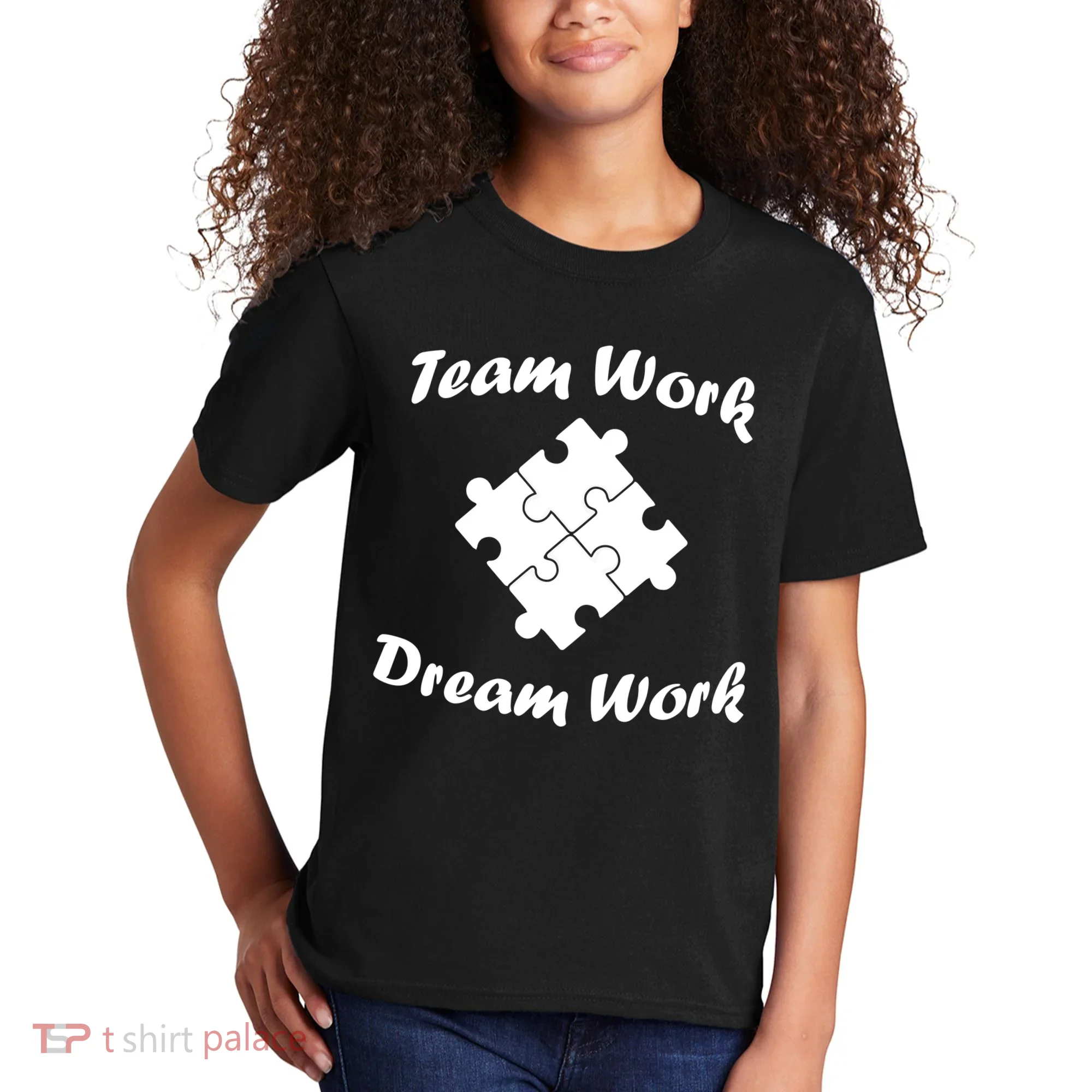Team Work Dream Work Kids T-Shirt