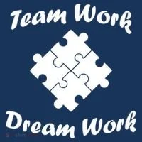 Team Work Dream Work Kids T-Shirt thumb 4