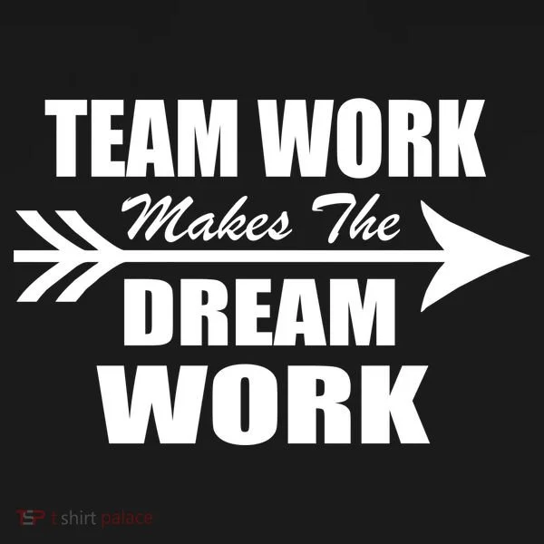 Team Work Makes The Dream Work Doggie Tank