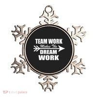 Team Work Makes The Dream Work Ornament thumb 0
