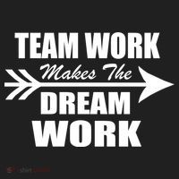 Team Work Makes The Dream Work Hat thumb 2