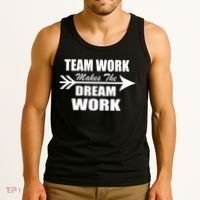 Team Work Makes The Dream Work Tank Top thumb 3