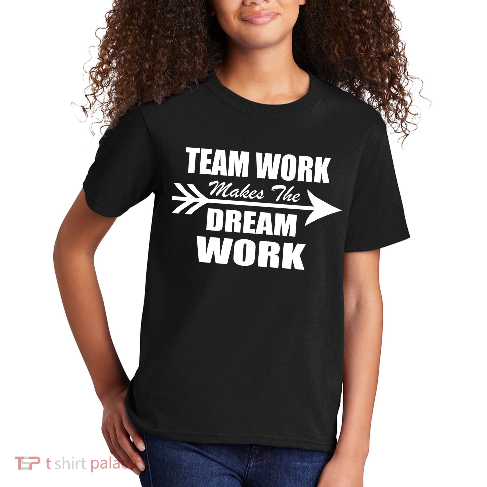 Team Work Makes The Dream Work Kids T-Shirt