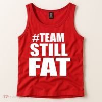 #TeamStillFat Team Still Fat Fitness Weight Tank Top thumb 2