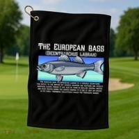 The European Bass Golf Towel thumb 1