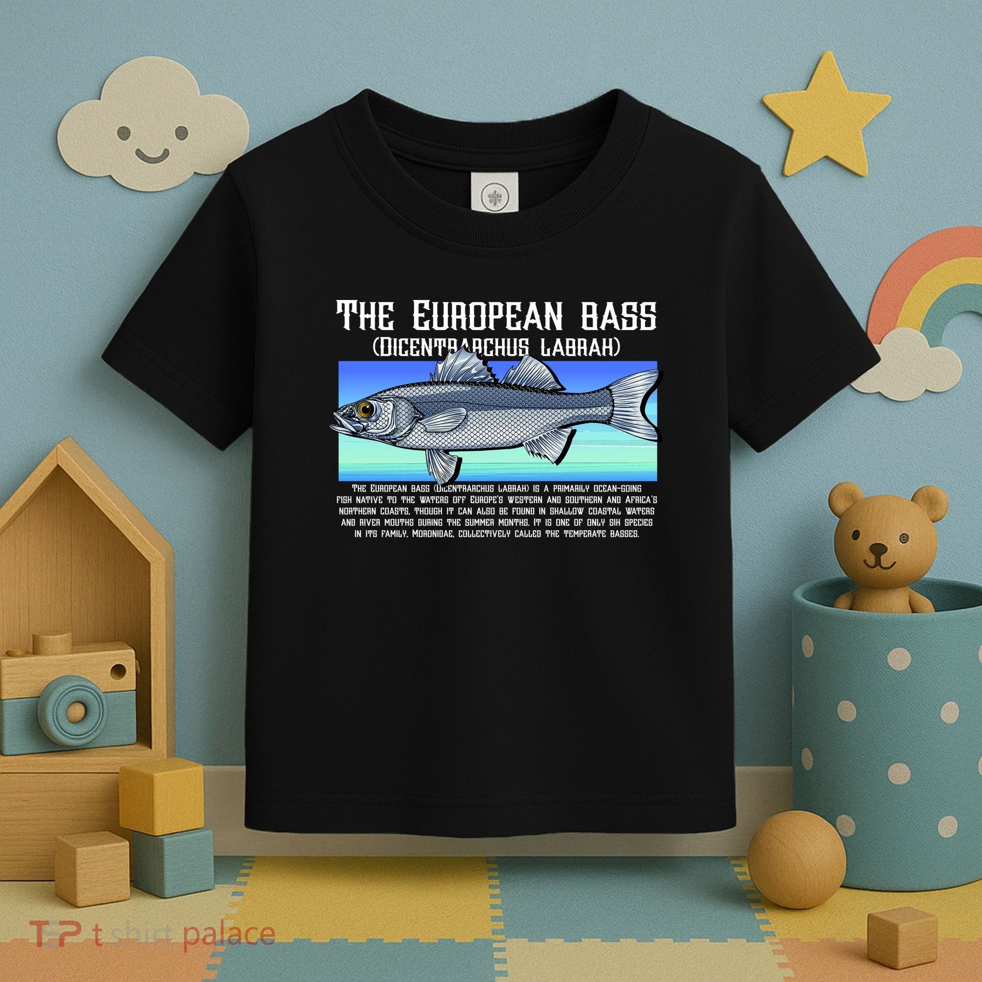 The European Bass Toddler T-Shirt