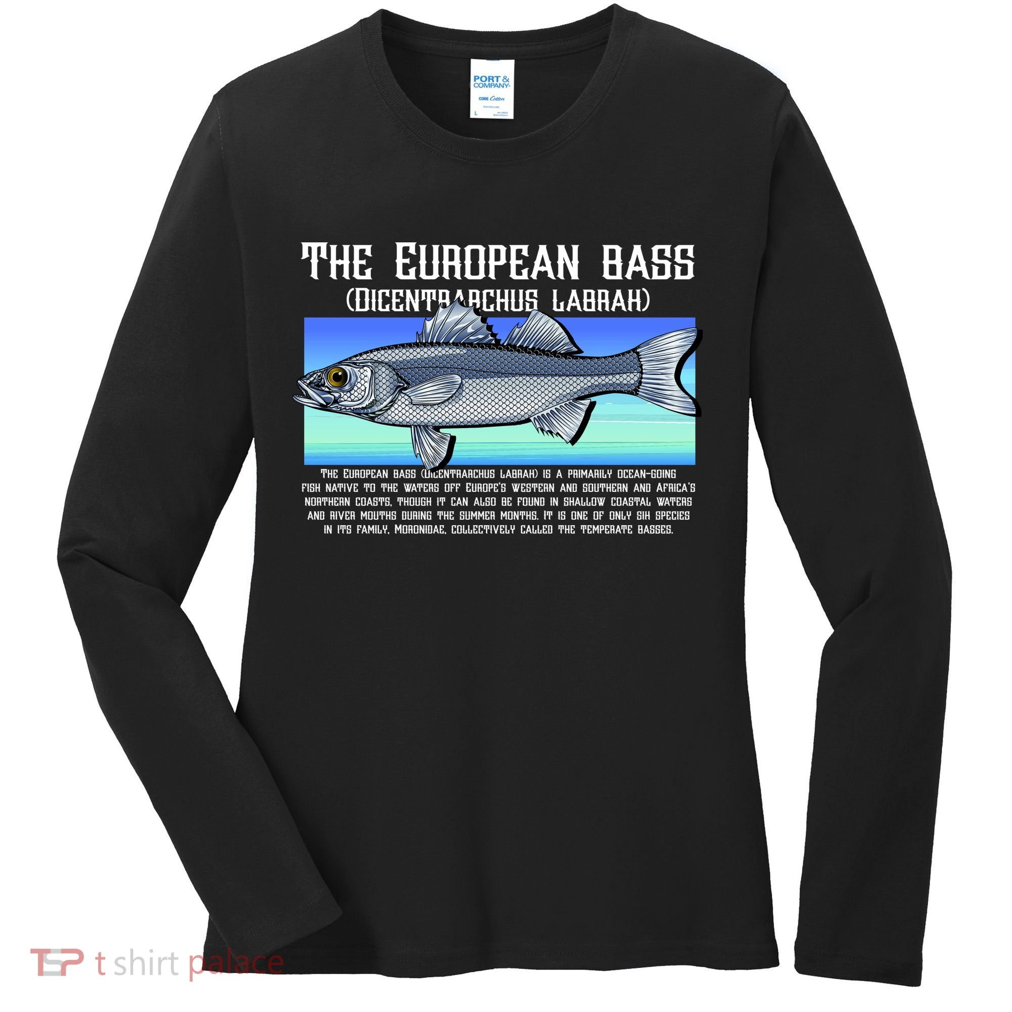 The European Bass Women's Long Sleeve Shirt