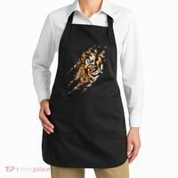 Tiger Eye Claw Marks Wild Bengal Safari Lover Zookeeper Apron thumb 2