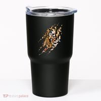 Tiger Eye Claw Marks Wild Bengal Safari Lover Zookeeper Tumbler thumb 0