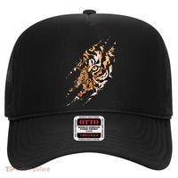 Tiger Eye Claw Marks Wild Bengal Safari Lover Zookeeper Hat thumb 0