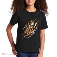 Tiger Eye Claw Marks Wild Bengal Safari Lover Zookeeper Kids T-Shirt thumb 2