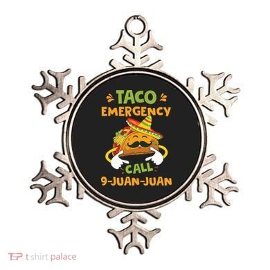 Taco Emergency Call 9 Juan Juan Funny Cinco De Mayo Ornament