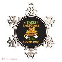 Taco Emergency Call 9 Juan Juan Funny Cinco De Mayo Ornament thumb 0