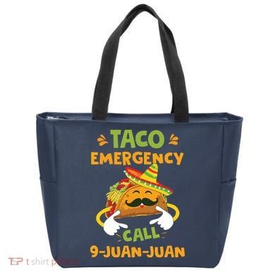 Taco Emergency Call 9 Juan Juan Funny Cinco De Mayo Tote Bag