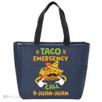 Taco Emergency Call 9 Juan Juan Funny Cinco De Mayo Tote Bag thumb 0