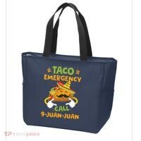 Taco Emergency Call 9 Juan Juan Funny Cinco De Mayo Tote Bag thumb 3