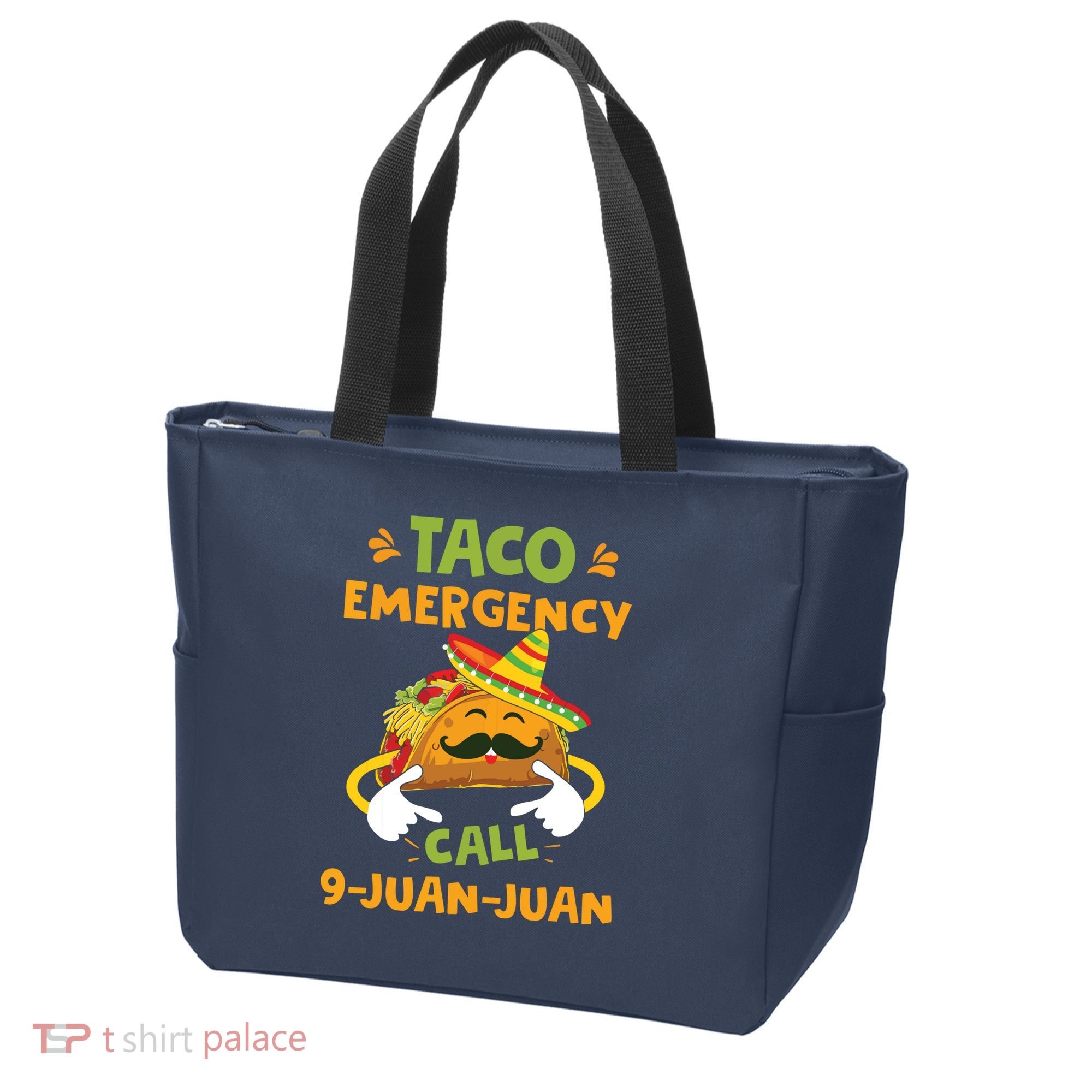 Taco Emergency Call 9 Juan Juan Funny Cinco De Mayo Tote Bag