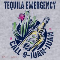 Tequila Emergency Call 9 Juan Juan Women's Sweatshirt thumb 2