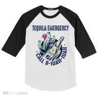 Tequila Emergency Call 9 Juan Juan Kids Colorblock Raglan Jersey thumb 0