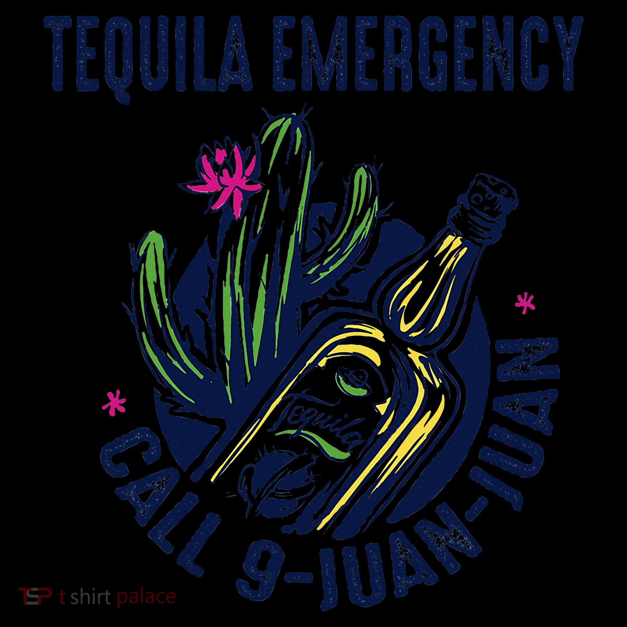Tequila Emergency Call 9 Juan Juan Kids Colorblock Raglan Jersey