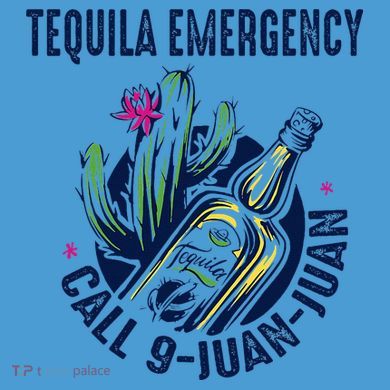 Tequila Emergency Call 9 Juan Juan Tie Dye Hoodie