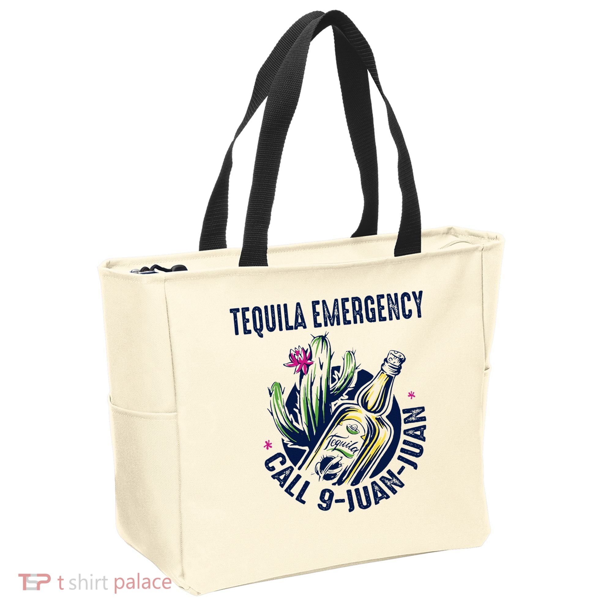 Tequila Emergency Call 9 Juan Juan Tote Bag