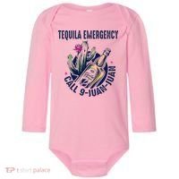 Tequila Emergency Call 9 Juan Juan Baby Long Sleeve Bodysuit thumb 0