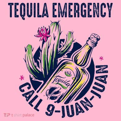 Tequila Emergency Call 9 Juan Juan Baby Long Sleeve Bodysuit