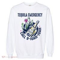 Tequila Emergency Call 9 Juan Juan Garment-Dyed Sweatshirt thumb 0