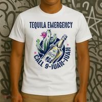 Tequila Emergency Call 9 Juan Juan T-Shirt thumb 3
