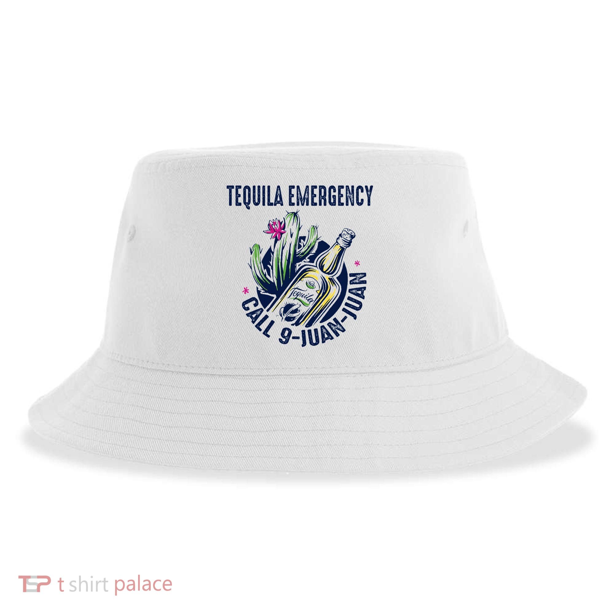 Tequila Emergency Call 9 Juan Juan Sustainable Bucket Hat