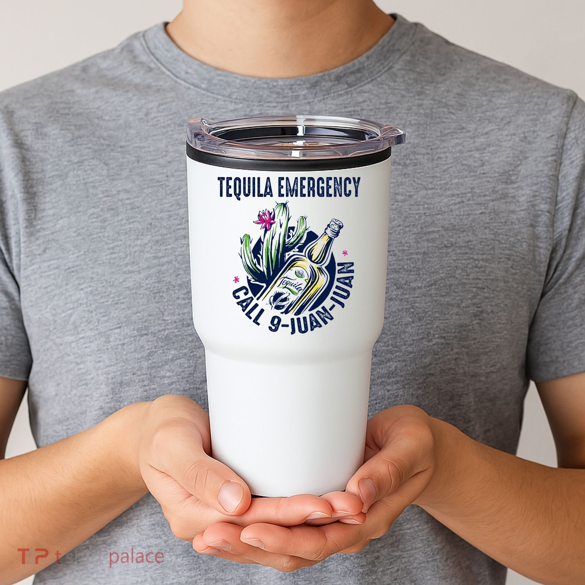 Tequila Emergency Call 9 Juan Juan Tumbler