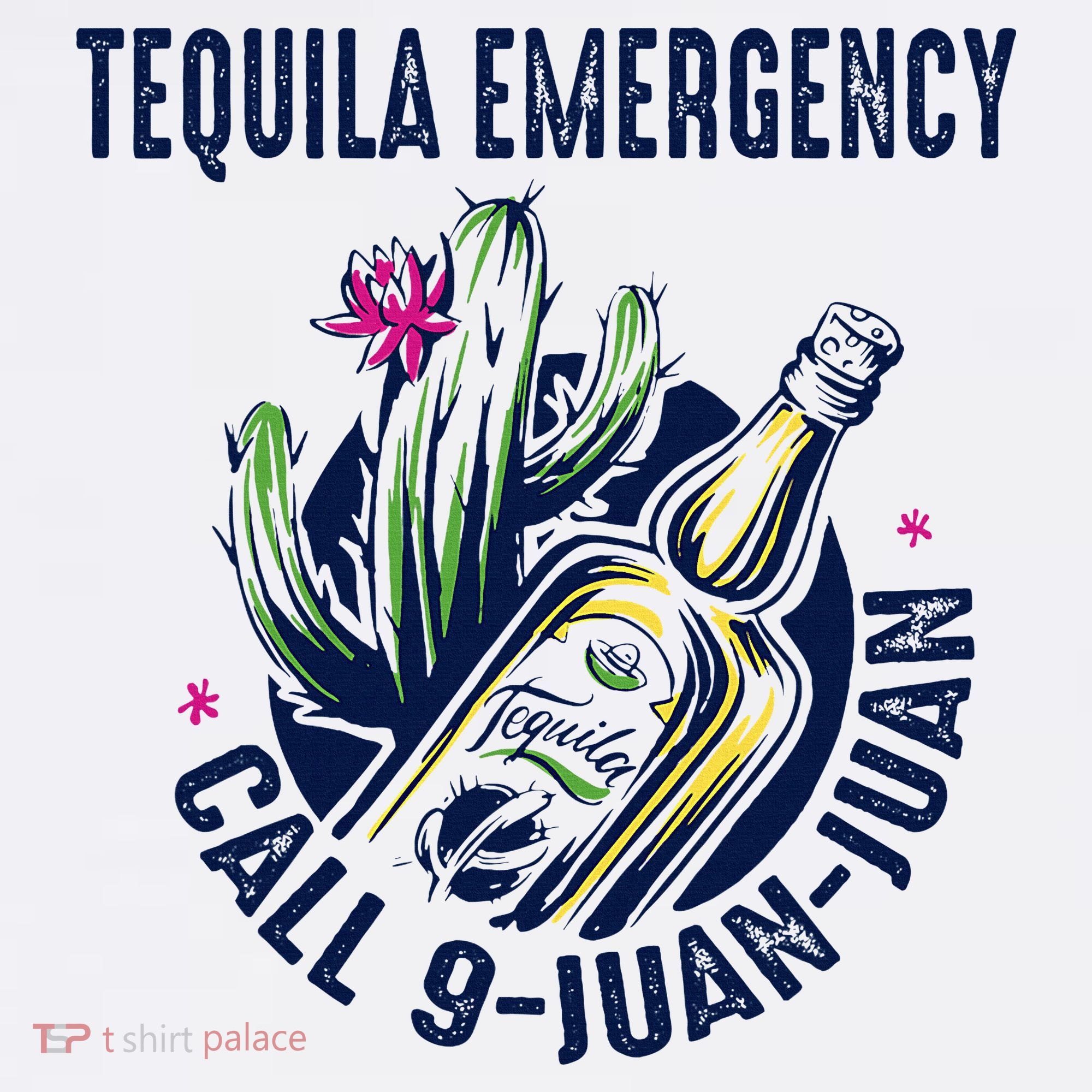Tequila Emergency Call 9 Juan Juan Mousepad