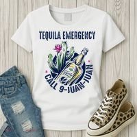 Tequila Emergency Call 9 Juan Juan Women's T-Shirt thumb 3