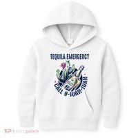 Tequila Emergency Call 9 Juan Juan Kids Hoodie thumb 0